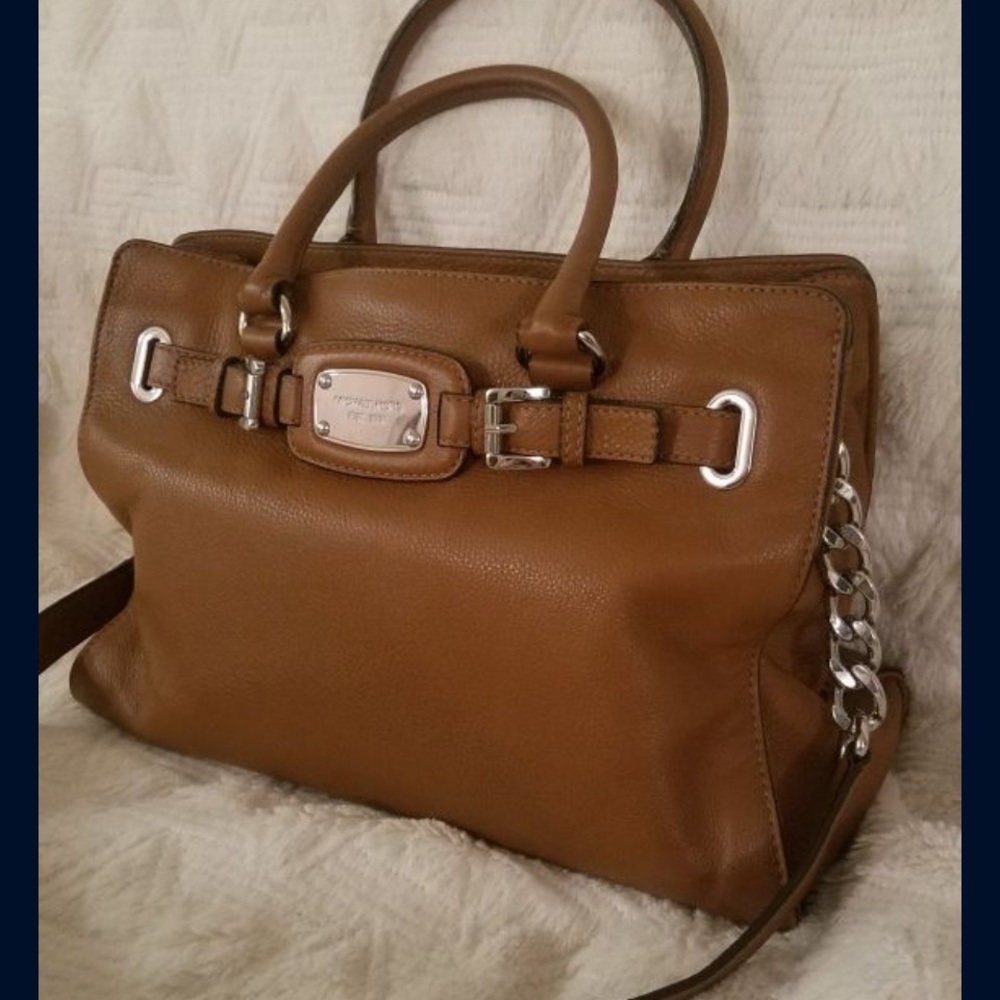 Michael Kors Brown Leather Tote (EUC)